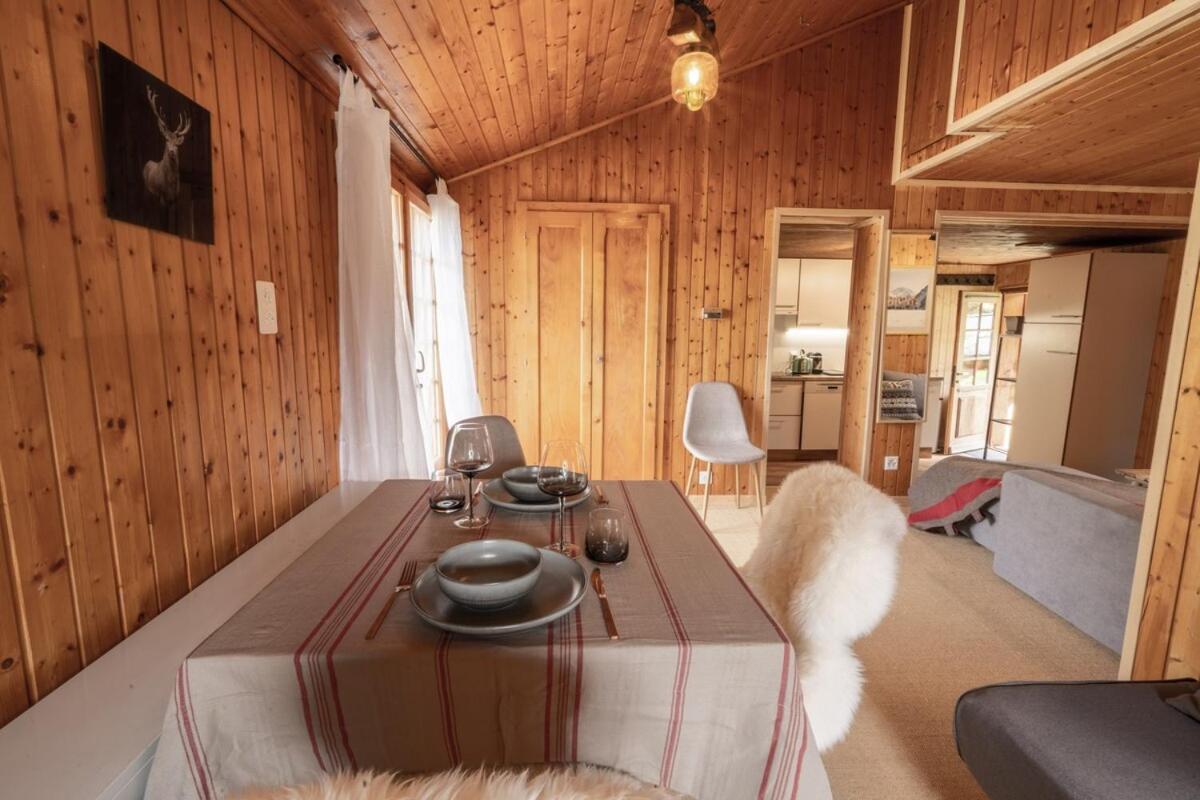 Cosy Chalet With Panoramic Views In Verbier Pensionat Exteriör bild